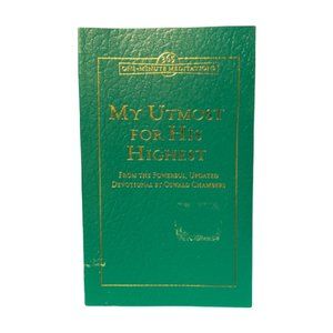 My Utmost for His Highest Devotional